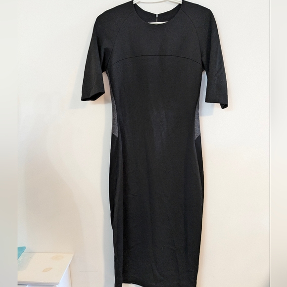 Lida Baday double knit contrast dress Sz 6 - Picture 1 of 9
